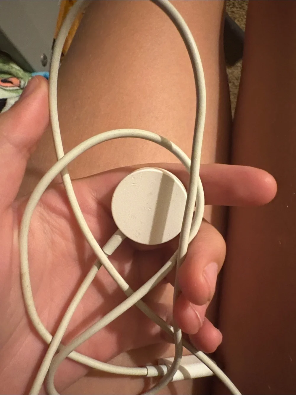 2 Apple Watches  with Beige Silicone Band - Modern Touchscreen Wearable